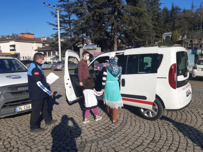 Zabıta ekiplerinin yakaladığı dilenci korona hastası çıktı