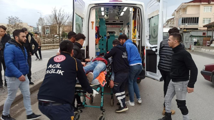 Düzce’de 1 kişi kafasından vuruldu