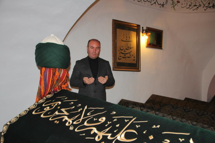 Şeyh Edebali Türbesi'ni 2022 yılında 1 milyon kişi ziyaret etti