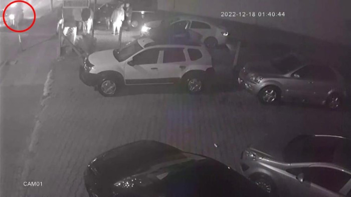 Kendi galerilerinin önünde ölesiye darp edildiler