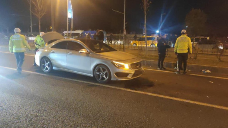 Yolun karşısına geçerken otomobilin çarptığı çocuk ağır yaralandı