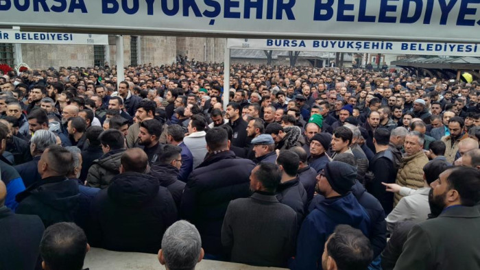 Sinan Ateş, Bursa'da son yolculuğuna uğurlandı