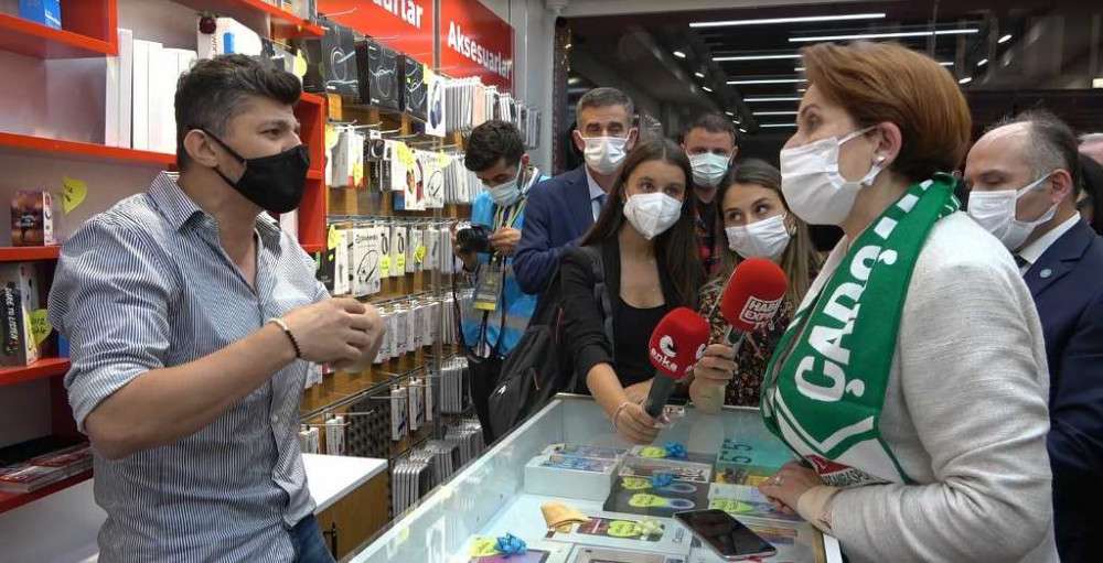 Vatandaştan Akşener’e: “Cumhurbaşkanımızı niçin Netanyahu’ya benzettiniz veya aynı ithamları Fetullah Gülen'e de söyleyebilir misiniz?