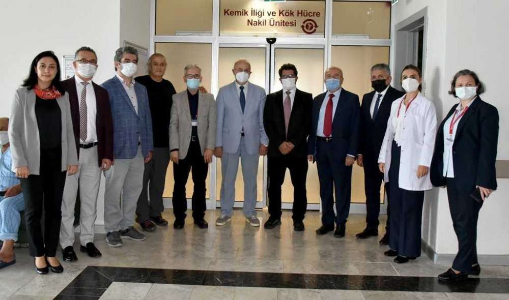 OMÜ Erişkin Kemik İliği ve Kök Hücre Nakli Merkezi ‘dalya’ dedi