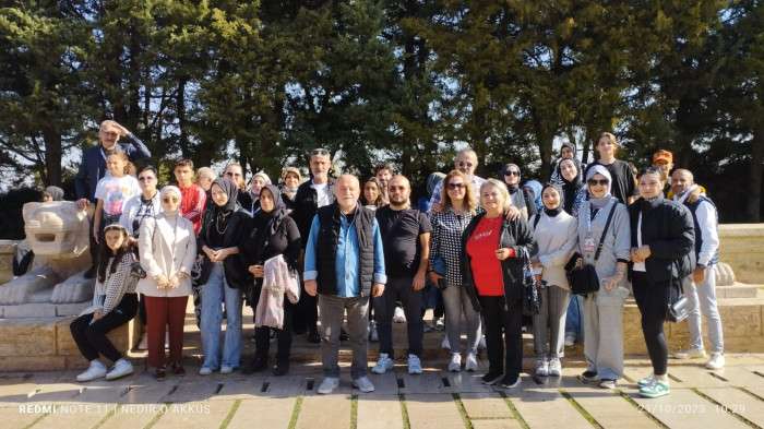 Samsun Gazeteciler Cemiyeti Ata’nın izinde!