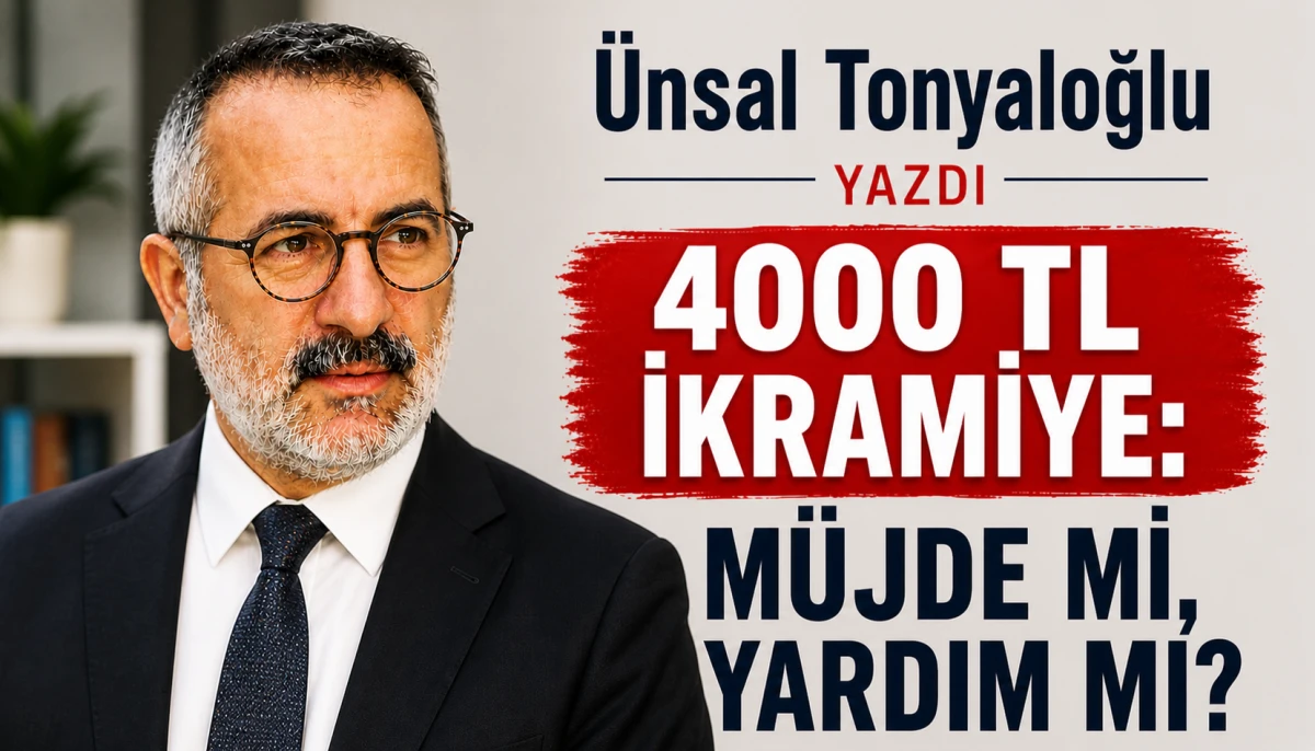 4000 TL İkramiye:  M&uuml;jde mi, Yardım mı?