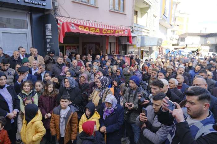 Miting gibi SKM açılışı