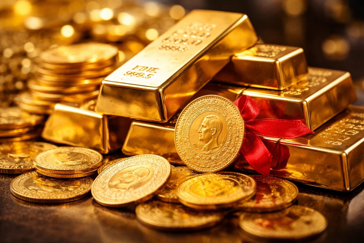 Altın Fiyatları Y&uuml;kseldi: Gram, &Ccedil;eyrek ve Cumhuriyet Altını G&uuml;ncel Rakamlar