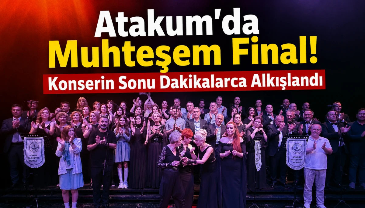 Atakum&rsquo;da Muhteşem Final! Konserin Sonu Dakikalarca Alkışlandı