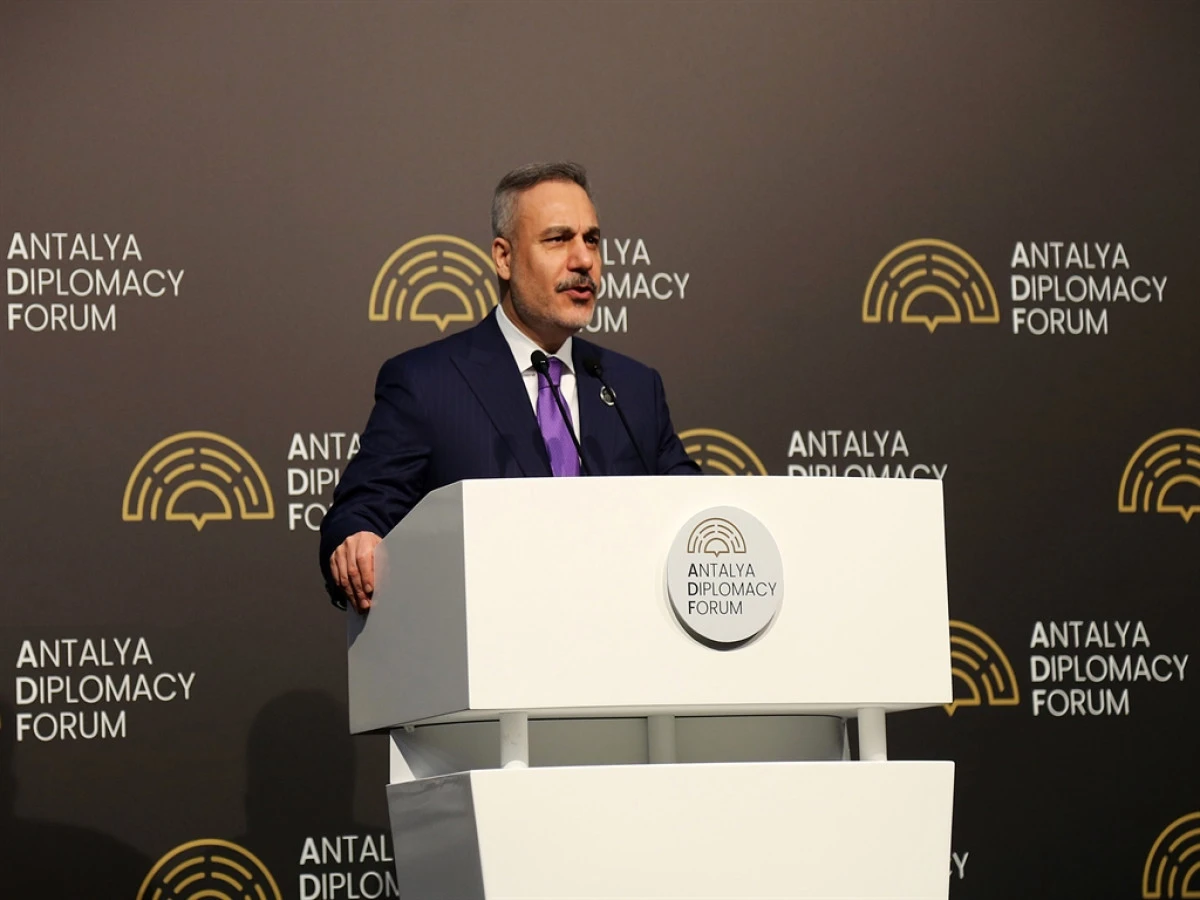 Bakan Fidan: İsrail yayılmacılığı, d&uuml;nyanın başına bela olmuş bir g&uuml;venlik sorunu