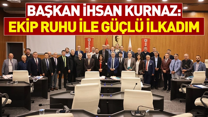 Başkan İhsan Kurnaz: ‘Ekip Ruhu ile Güçlü İlkadım’