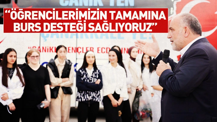 Başkan Sandıkçı: Öğrencilerimizin tamamına burs desteği sağlıyoruz