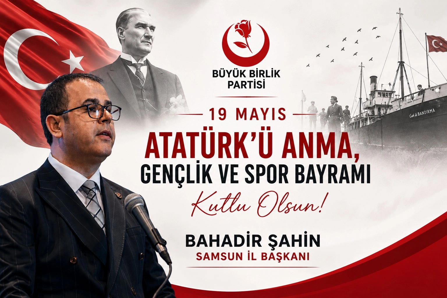 BBP Samsun İl Başkanı Bahadır Şahin