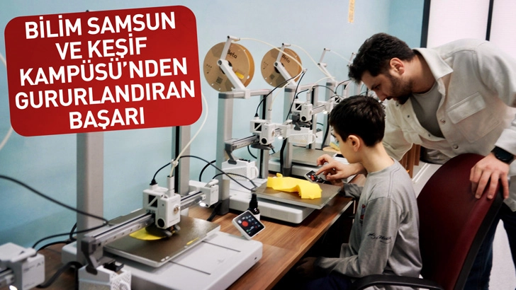 Bilim Samsun Ve Keşif Kampüsü’nden Gururlandıran Başarı