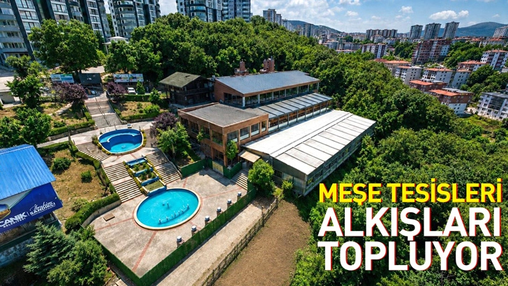 Canik Belediyesi Meşe Tesisleri Alkışları Topluyor