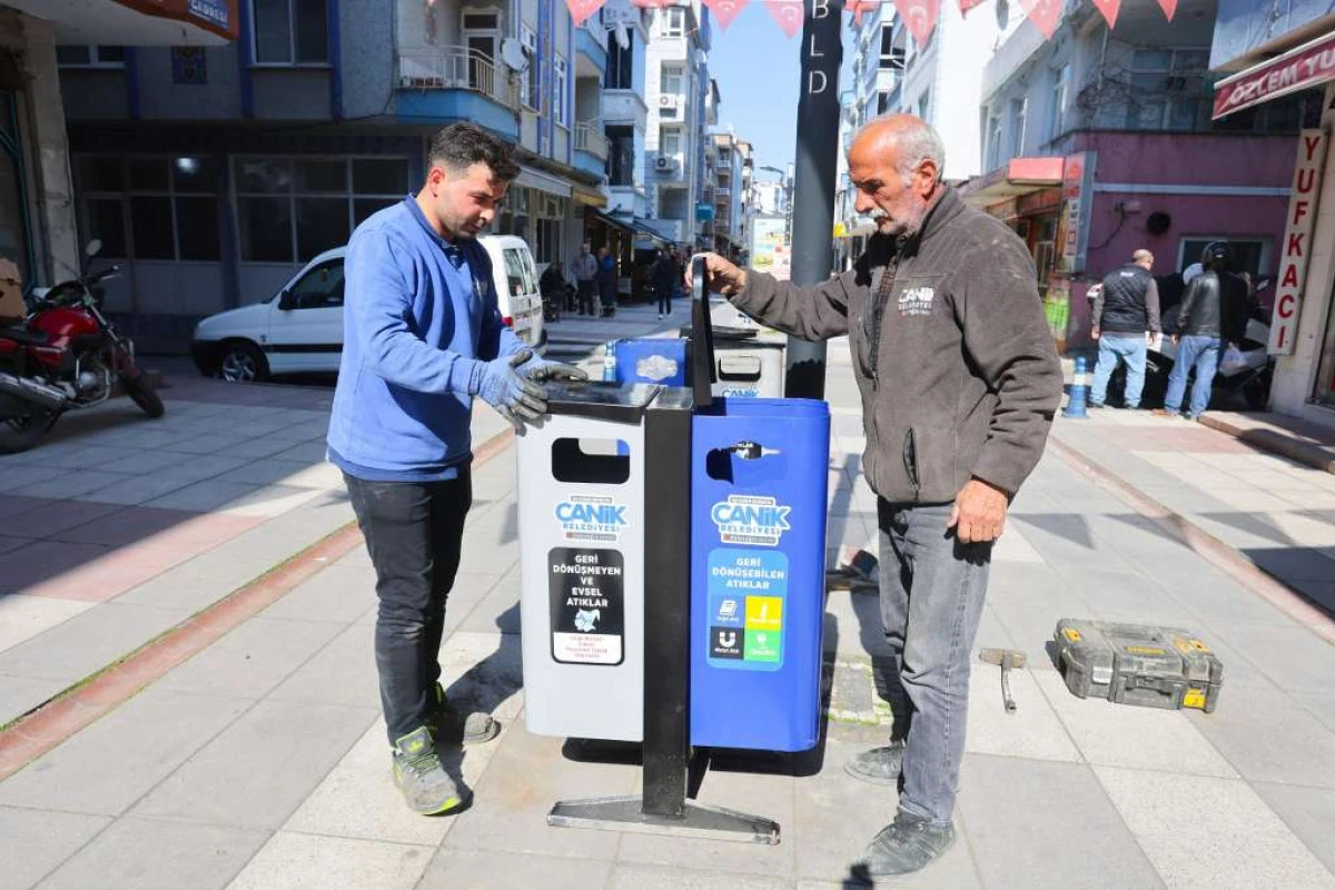 Canik Belediyesi Sıfır Atık K&uuml;lt&uuml;r&uuml;n&uuml; B&uuml;y&uuml;t&uuml;yor: Yeni Atık Noktaları Oluşturuldu