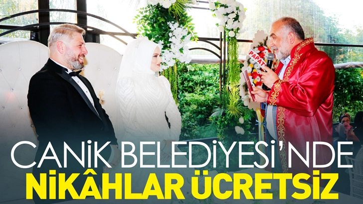 Canik Belediyesi’nde Nikâhlar Ücretsiz
