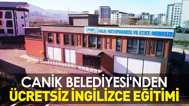 Canik Belediyesi'nden Ücretsiz İngilizce Eğitimi 