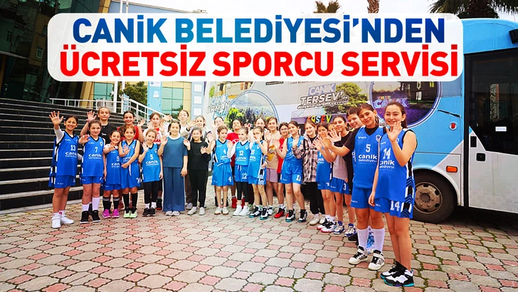 Canik Belediyesi&rsquo;nden &Uuml;cretsiz Sporcu Servisi