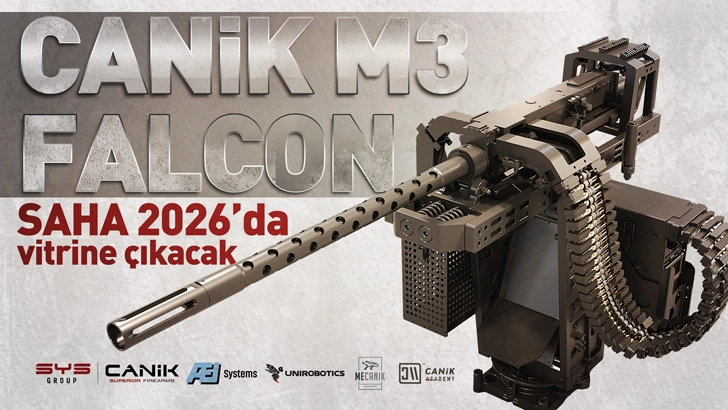 CANiK M3 FALCON, SAHA 2026&rsquo;da vitrine &ccedil;ıkacak