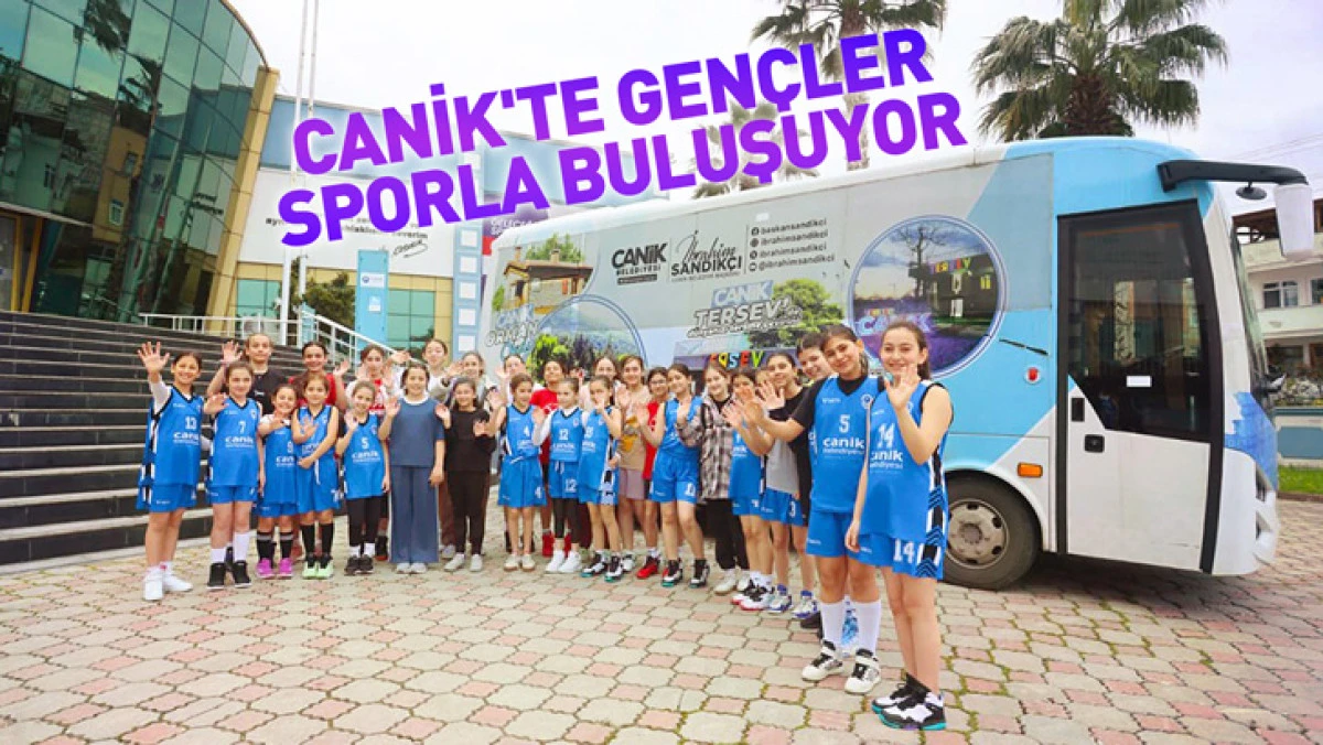 Canik'te Gen&ccedil;ler Sporla Buluşuyor
