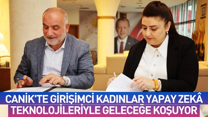 Canik’te Girişimci Kadınlar Yapay Zekâ Teknolojileriyle Geleceğe Koşuyor