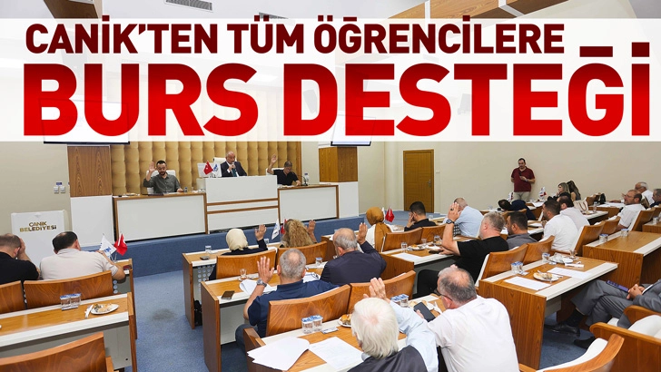 Canik'ten t&uuml;m &ouml;ğrencilere burs desteği