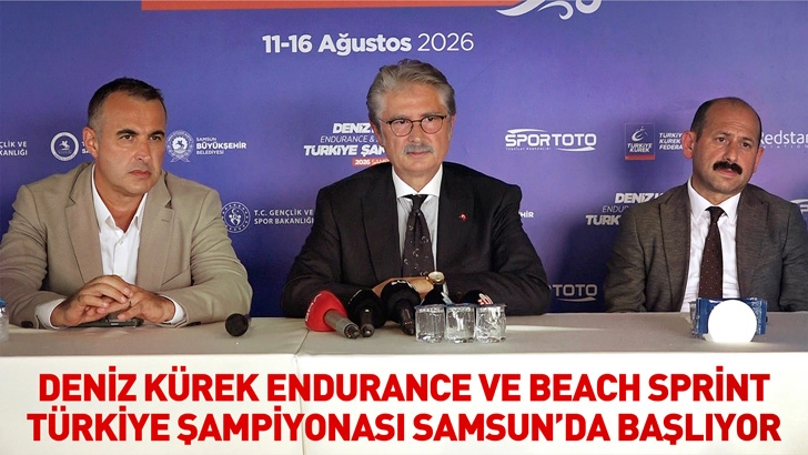Deniz K&uuml;rek Endurance ve Beach Sprint T&uuml;rkiye Şampiyonası Samsun&rsquo;da başlıyor