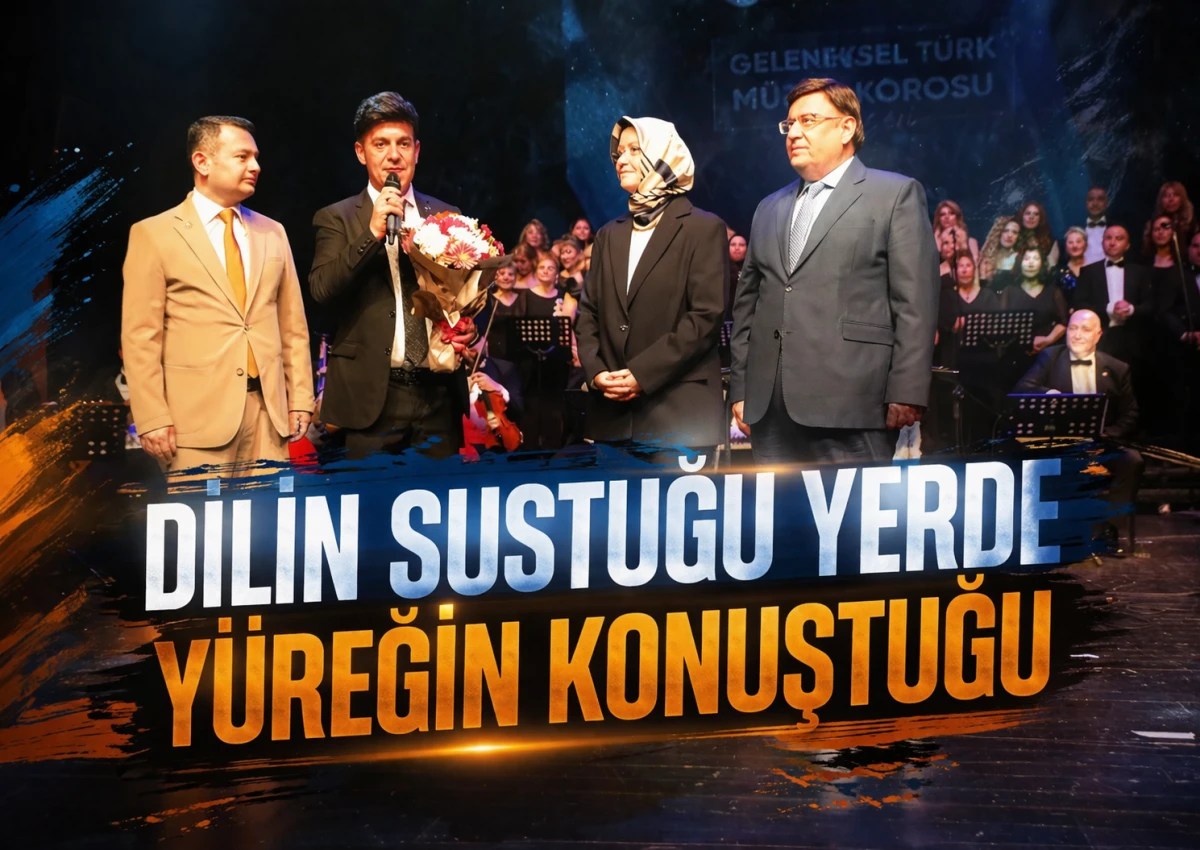 “Dilin sustuğu yerde yüreğin konuştuğu” gece
