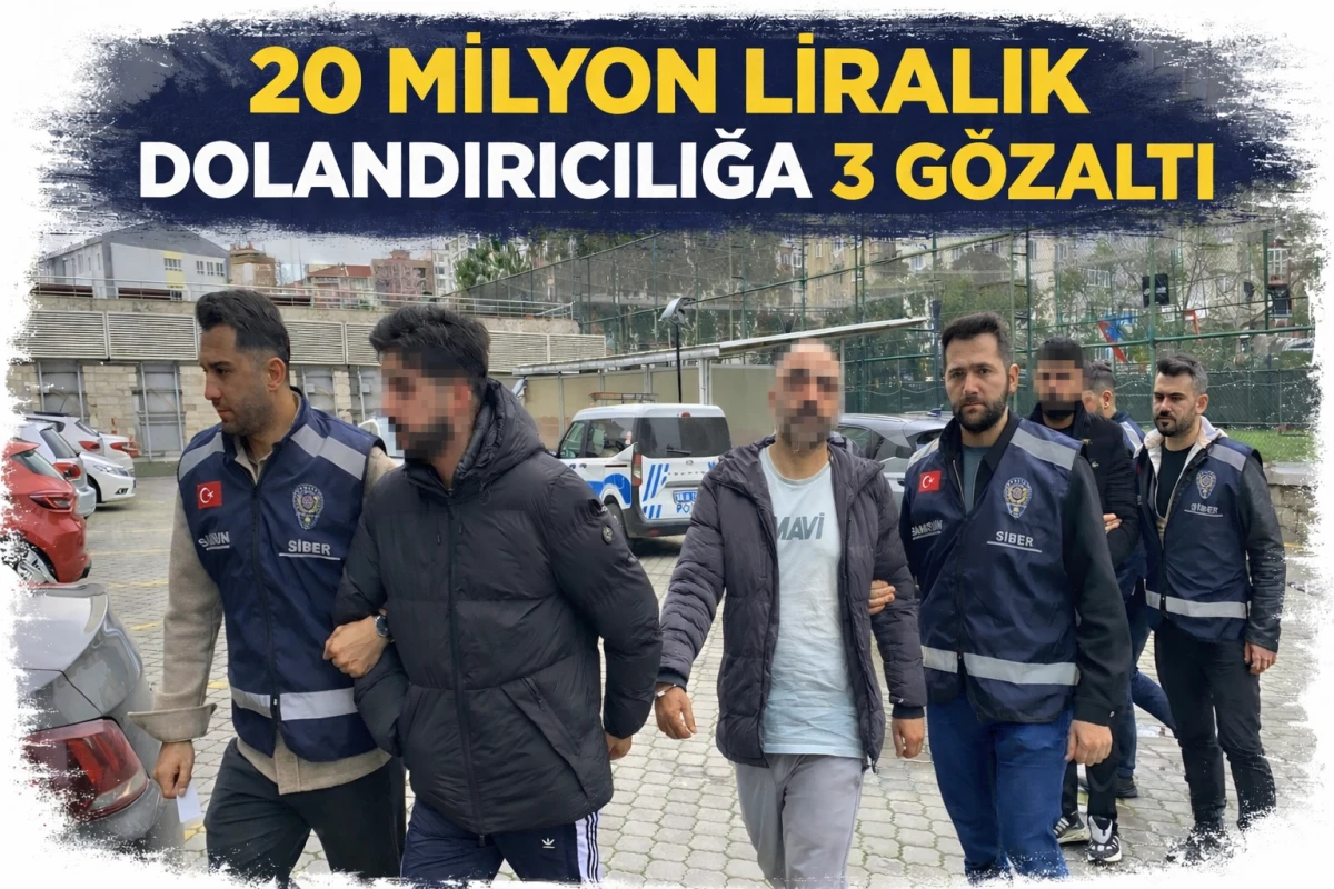Elektrikli ara&ccedil; satışı vaadiyle 20 milyon liralık dolandırıcılığa 3 g&ouml;zaltı