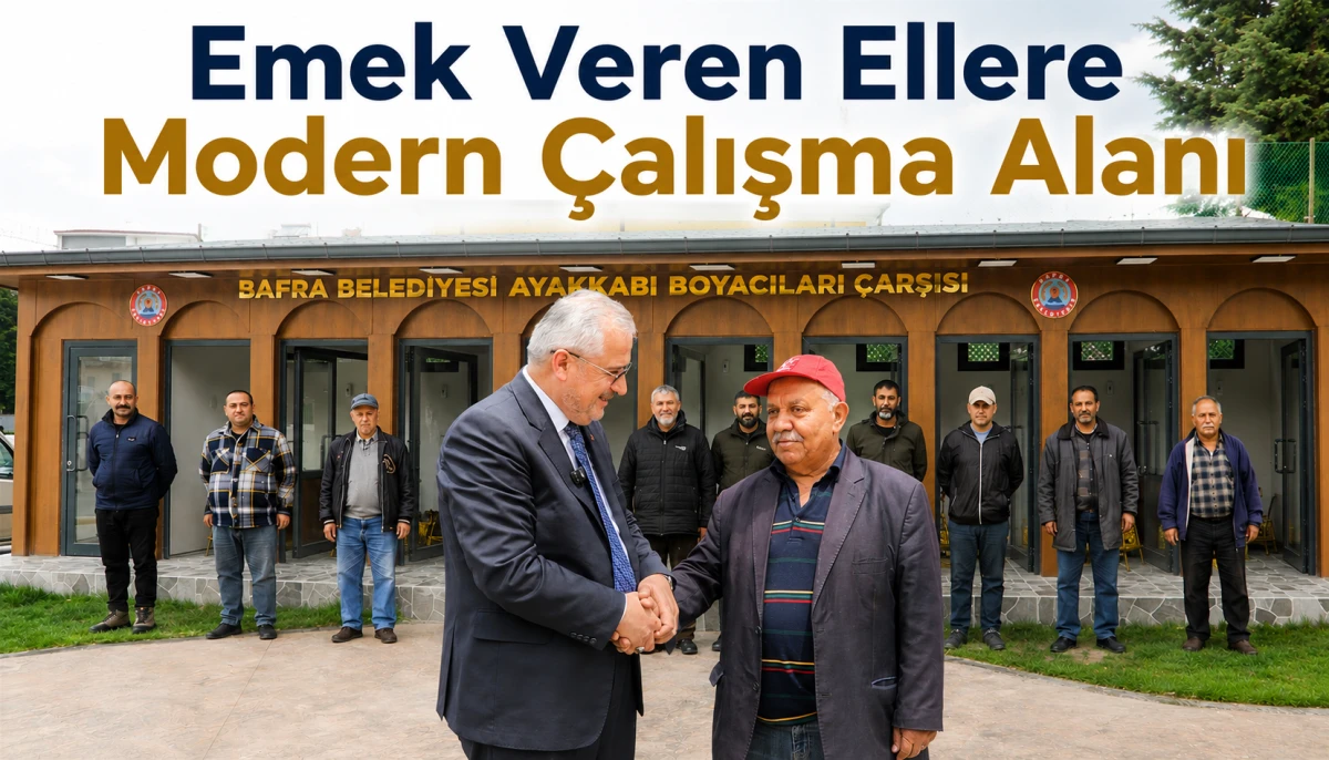 Emek Veren Ellere Modern Çalışma Alan