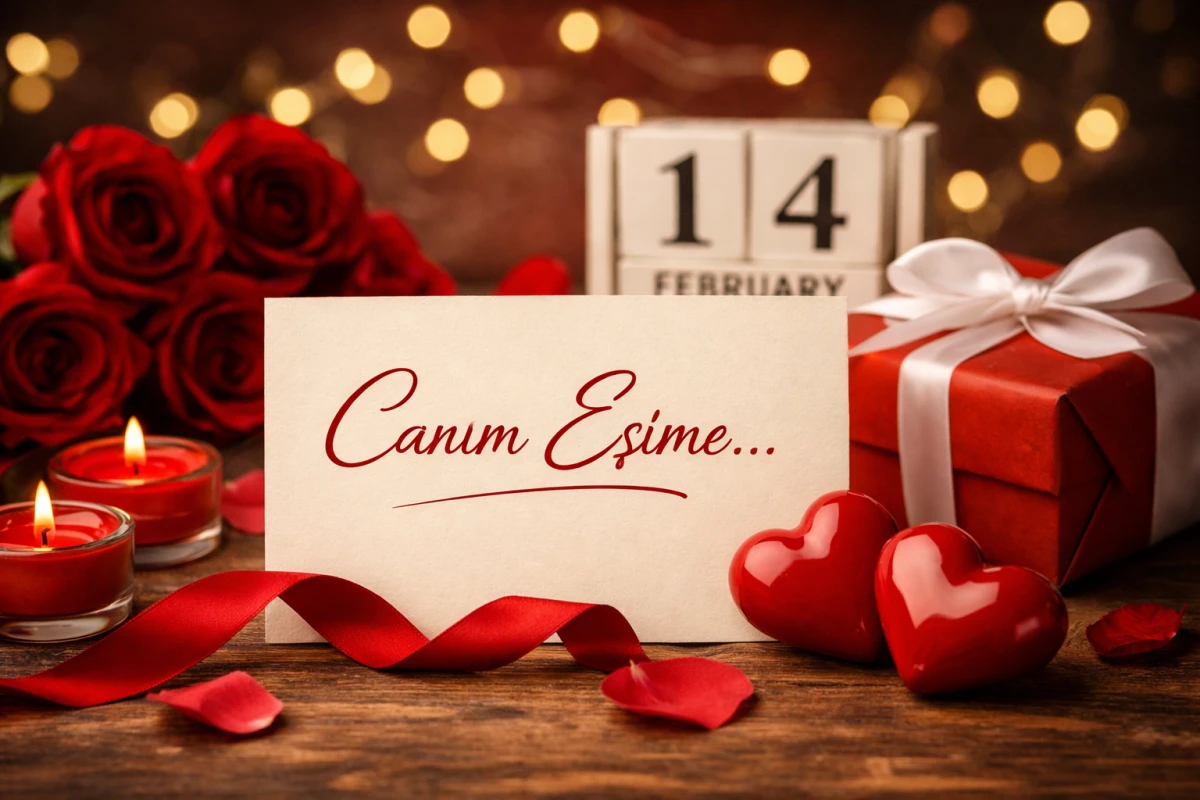 Eşe Yazılacak 14 Şubat Mesajları 2026