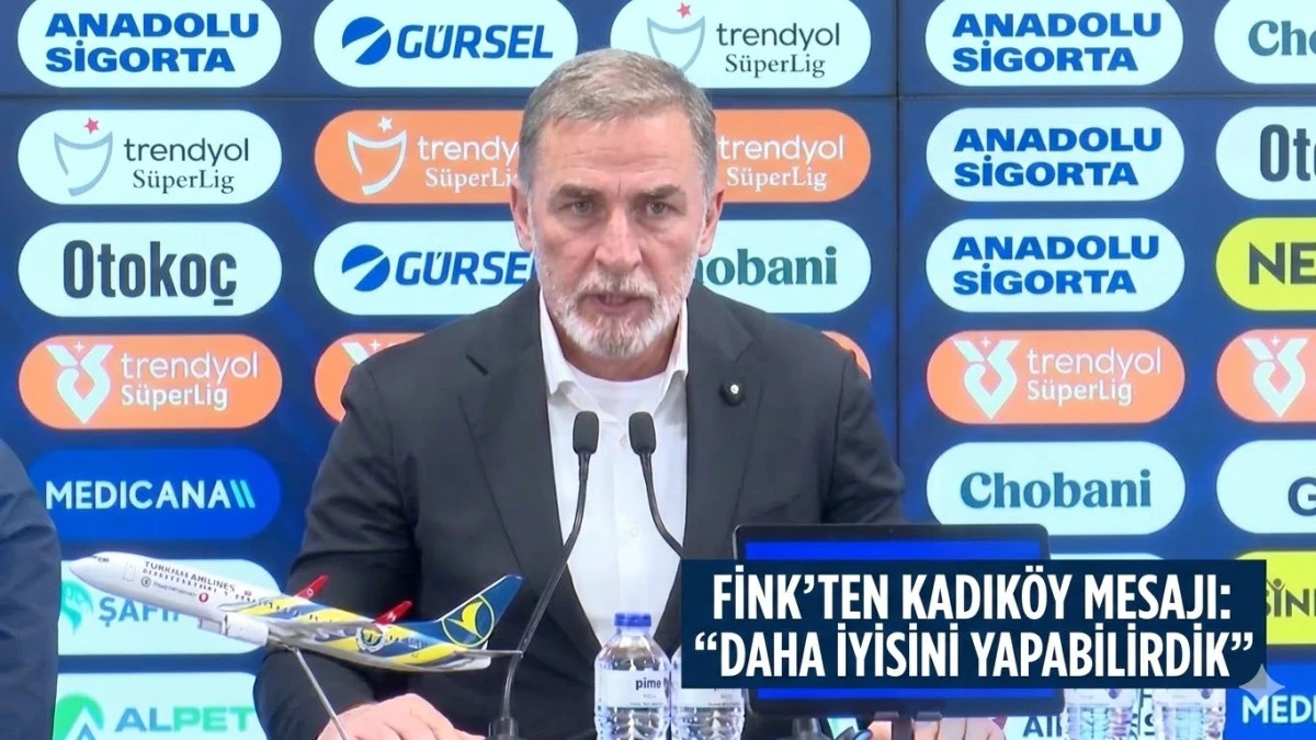 Fink&rsquo;ten Fenerbah&ccedil;e Ma&ccedil;ı Yorumu: &ldquo;Kontratakları Değerlendirseydik 3-1 Olabilirdi&rdquo;