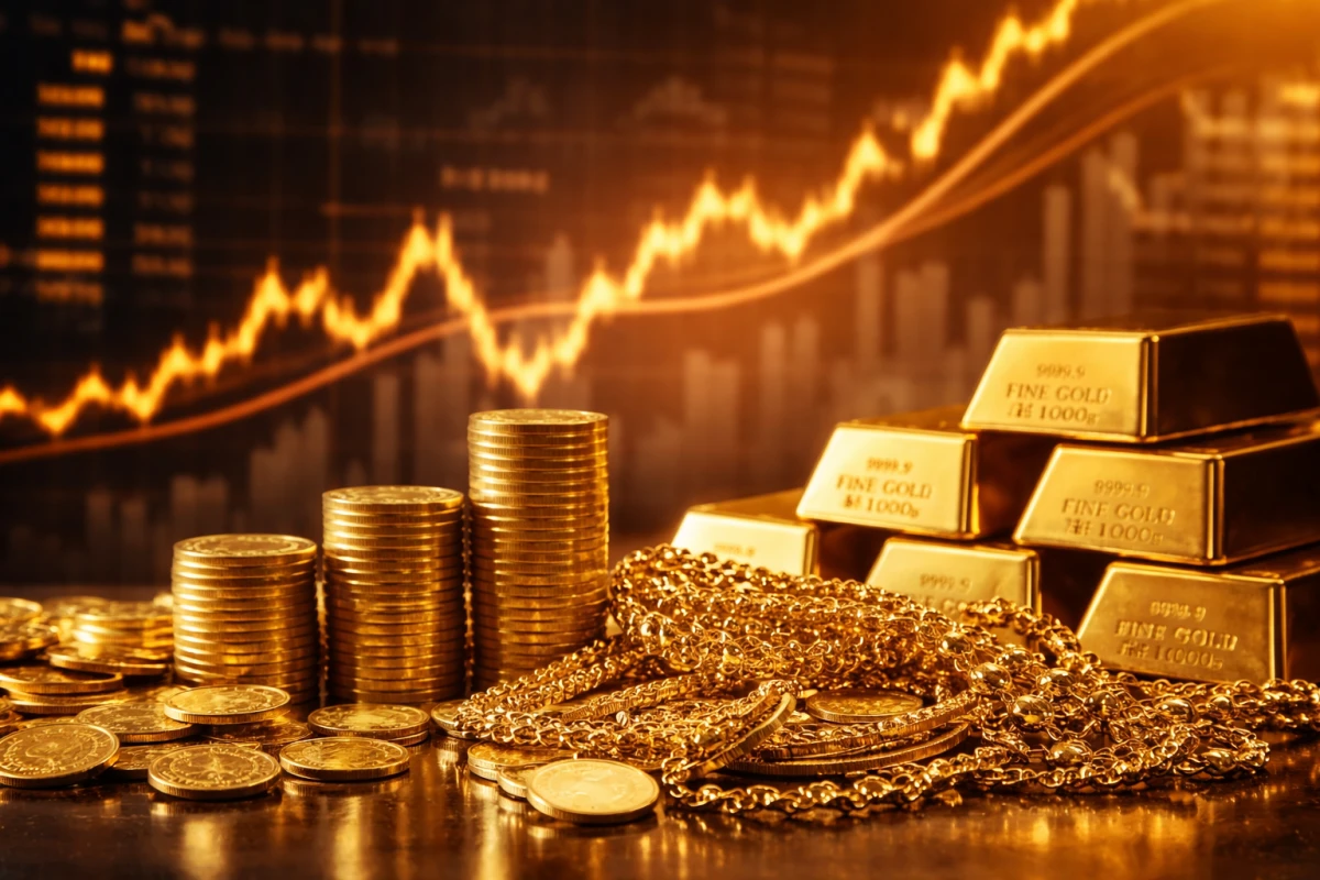 Gram Altın Y&uuml;kseldi! Bug&uuml;n Altın Fiyatları Ne Kadar Oldu? &Ccedil;eyrek, Yarım ve Cumhuriyet Altını Ka&ccedil; TL?