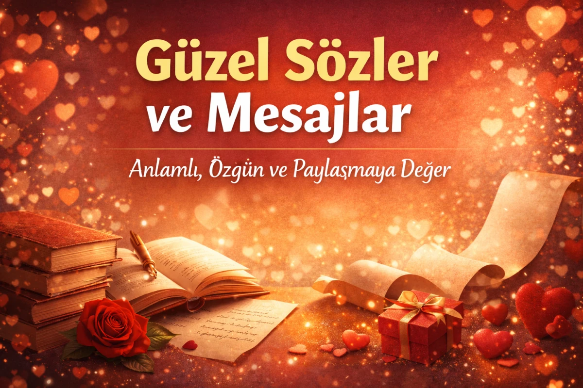 G&uuml;zel S&ouml;zler ve Mesajlar &ndash; Anlamlı, &Ouml;zg&uuml;n ve Paylaşmaya Değer