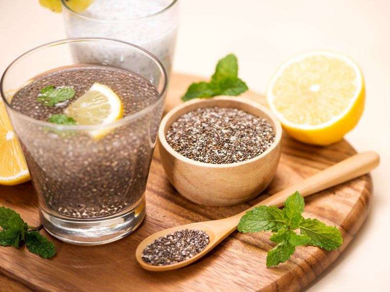 Her sabah aç karnına chia tohumlu su içmek