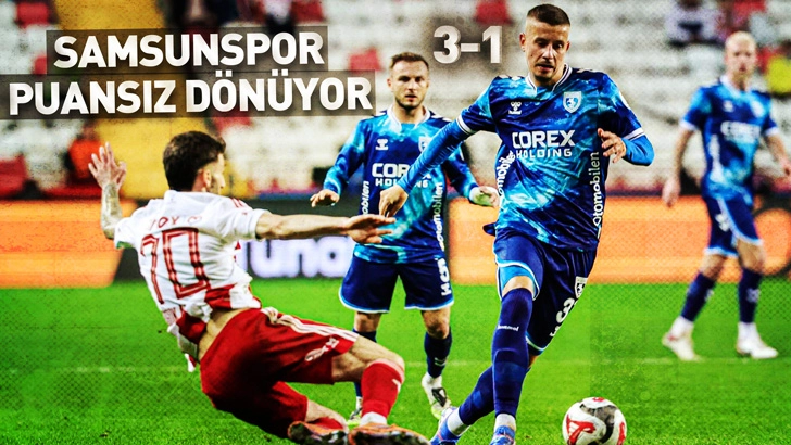 Hesap.com Antalyaspor - Samsunspor: 3-1