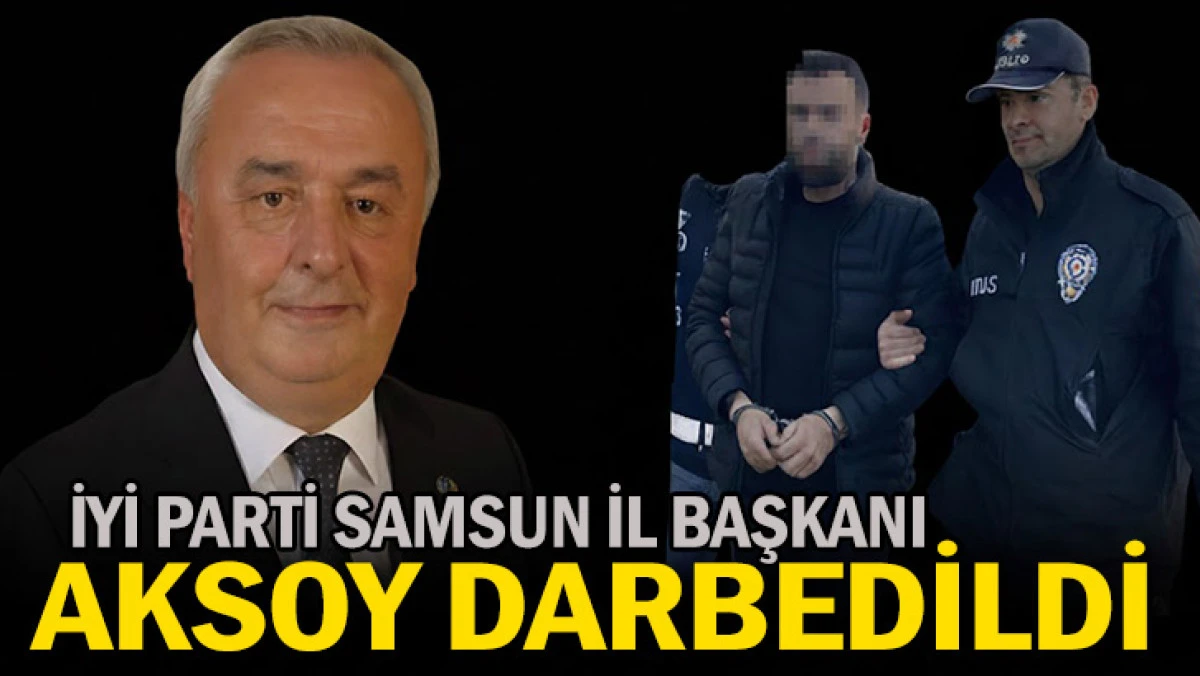 İYİ Parti Samsun İl Başkanı Aksoy, darbedildi