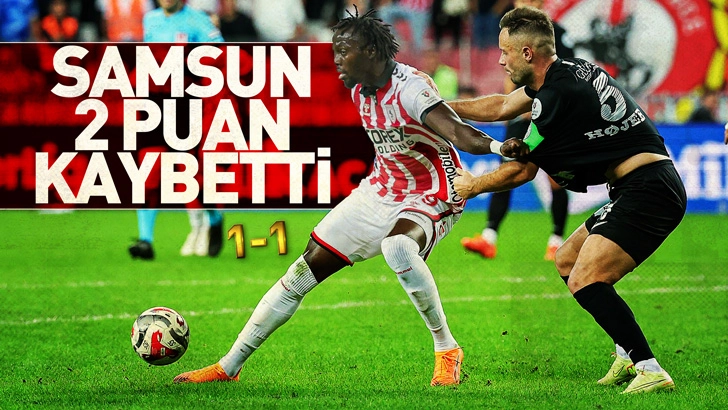 Karadeniz derbisinde kazanan çıkmadı