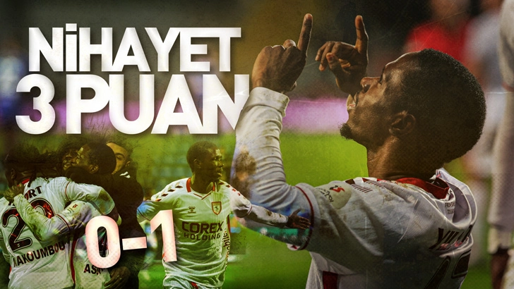 Kasımpaşa - Samsunspor: 0-1