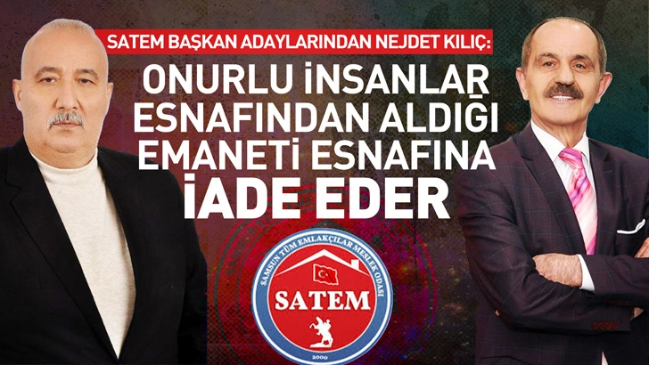 Kılı&ccedil;: Onurlu İnsanlar Esnafından Aldığı Emaneti Esnafına İade Eder