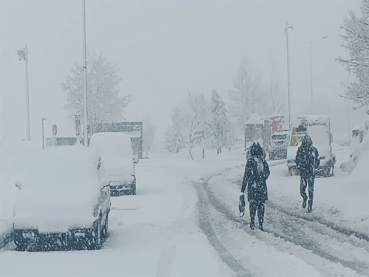 Kış Geri D&ouml;nd&uuml;: Bitlis&rsquo;te Ulaşım Fel&ccedil; Oldu