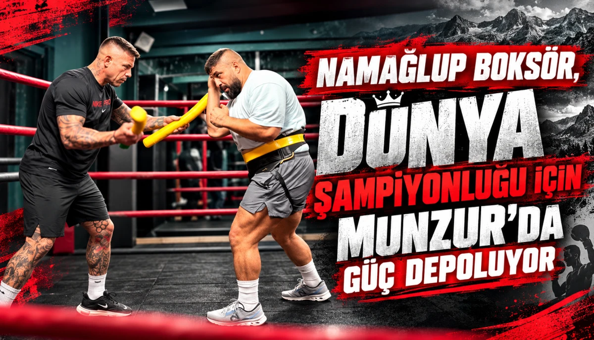 Namağlup boks&ouml;r, d&uuml;nya şampiyonluğu i&ccedil;in Munzur&rsquo;da g&uuml;&ccedil; depoluyor