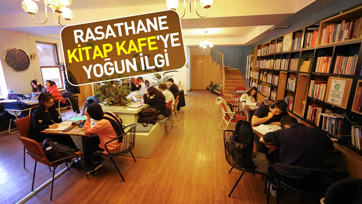 Rasathane Kitap Kafe'ye yoğun ilgi