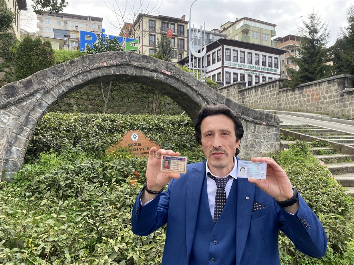 Rize’de Bir İlk! Lakabı “Atom”du, Resmen Atom Oldu