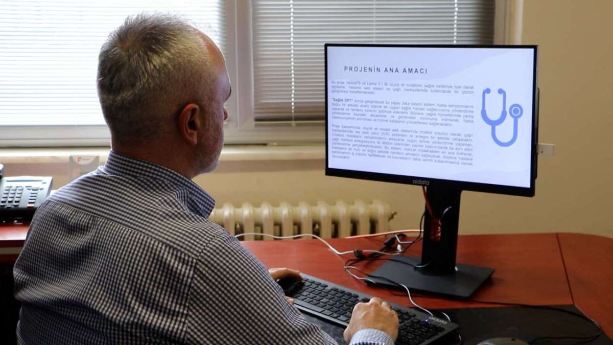 Sağlık sisteminde verimliliği artırıcak yapay zeka tabanlı dil modeli projesi