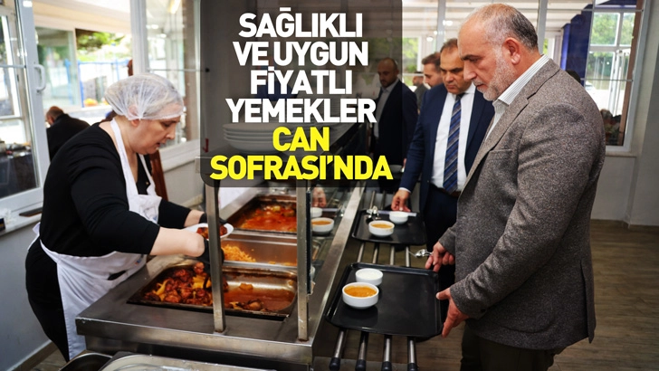 Sağlıklı ve Uygun Fiyatlı Yemekler Can Sofrası'nda