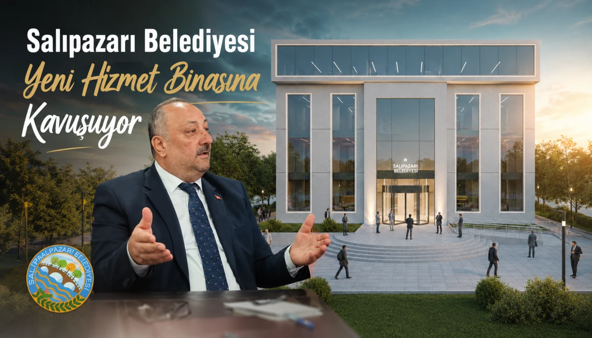 Salıpazarı Belediyesi Yeni Hizmet Binasına Kavuşuyor