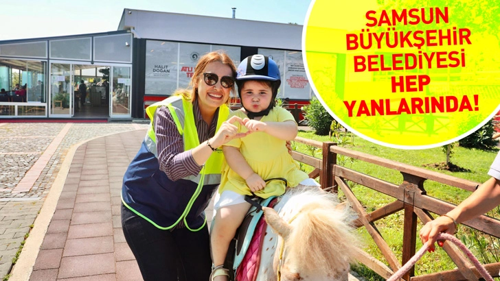 Samsun B&uuml;y&uuml;kşehir Belediyesi Hep Yanlarında!