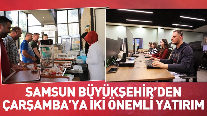 Samsun B&uuml;y&uuml;kşehir'den &Ccedil;arşamba'ya iki &ouml;nemli yatırım